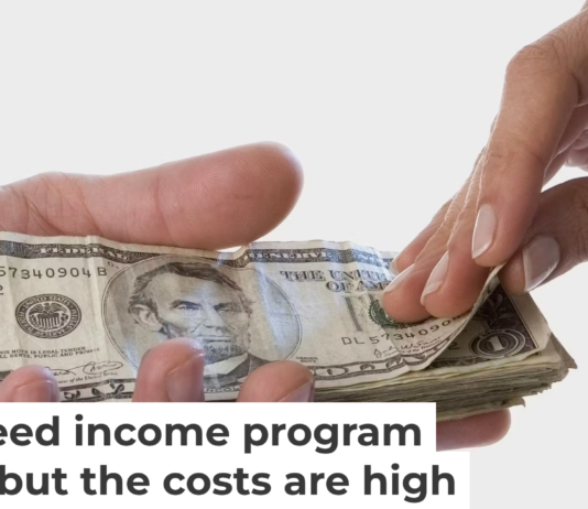 Guaranteed income programs have grown in popularity in the U.S. as costs of living continue to rise. Glowimages/GettyImages Plus